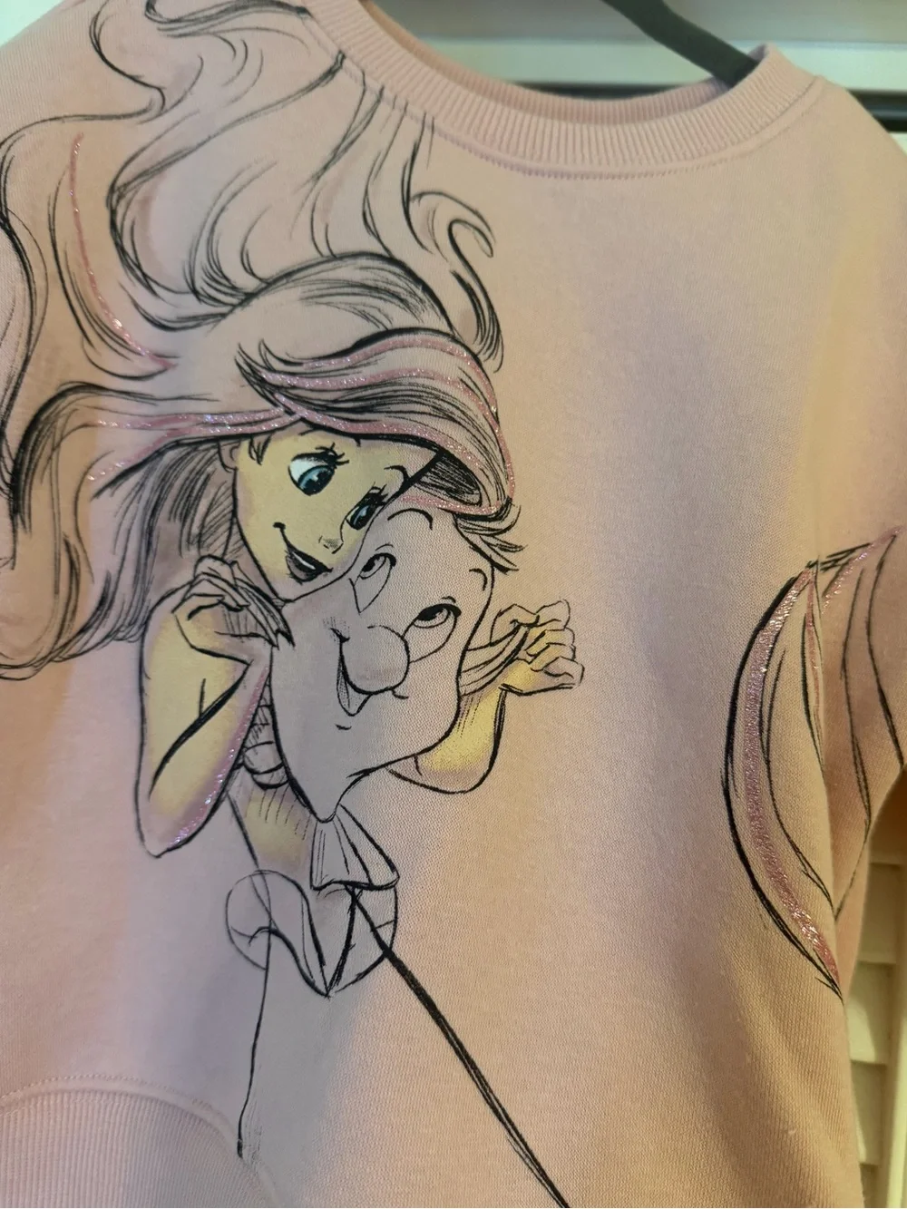 Disney Ariel Toddler Sweatshirt & Tulle Skirt Set
